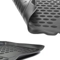 Floor Mats Liner 4.5D Molded Black Fits Kia Sportage 2010-2015 Rubber Floor Mats