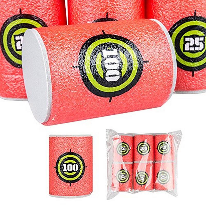 12Pcs /set Foam EVA Soft Bullet Dart Shoot Target Toy For NERF N-strike Blasters Toy Gun Accessories