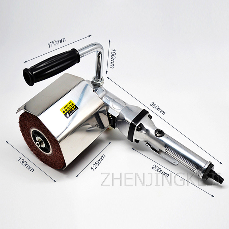 Portable Industrial Grade Pneumatic Multi-function Wire Drawing Machine Stainless Steel Polished Wire Drawing Wood Grain Drawing