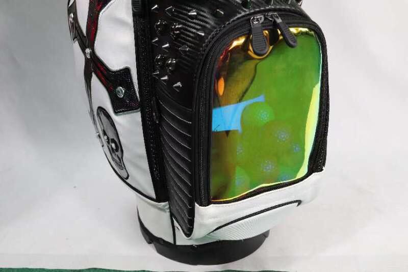 DEZENS NEW fashion Skull print golf bag waterproof Golf stand bag