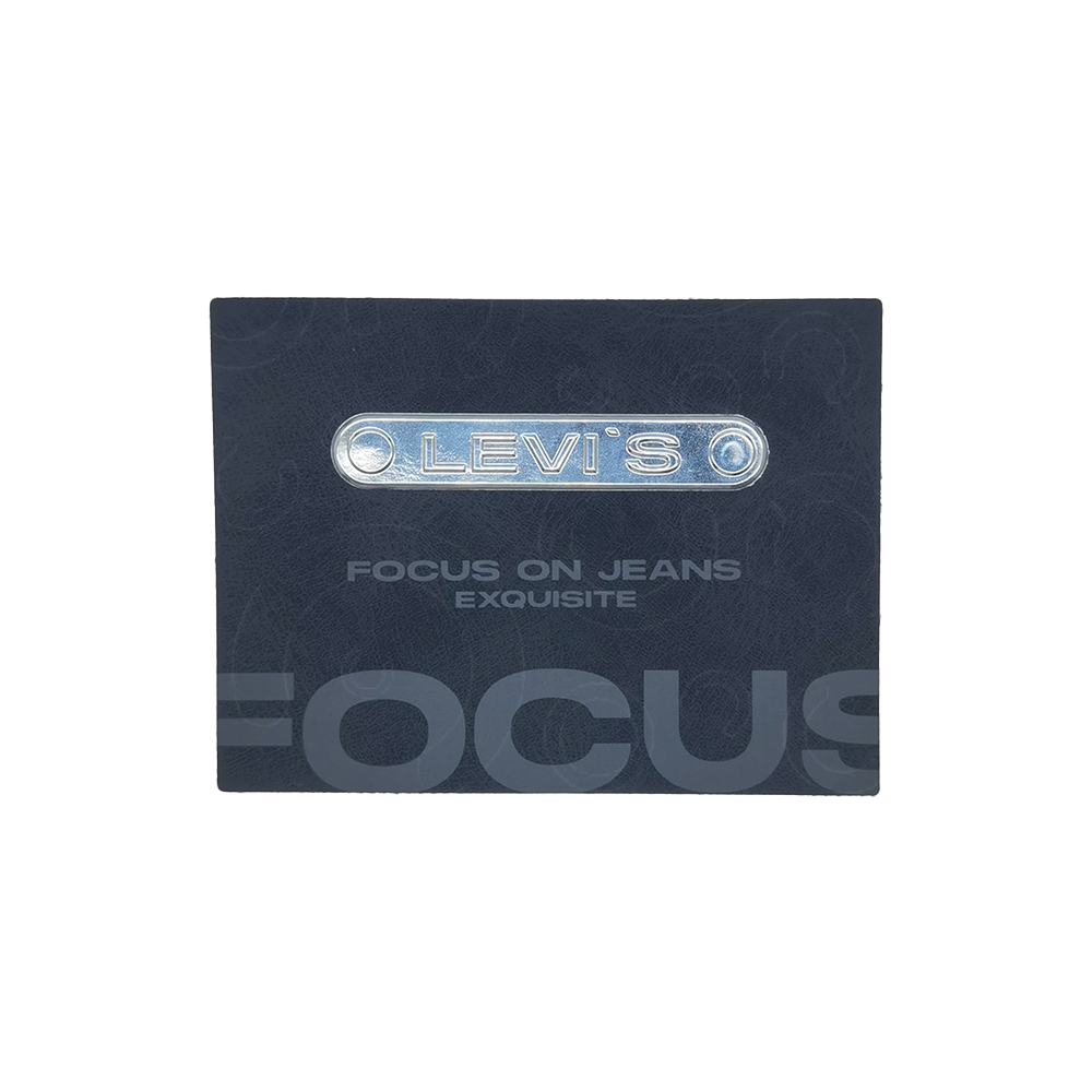 3D High-Frequency Embossed Leather Label
