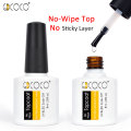#70312 GDCOCO 2020 New Product No Wipe Top Coat Primer Soak Off UV LED Gel Nail Polish Base Matt Coat Gel Lacquer Gel Varnish