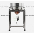 110v 220v 40cm electric Vibrating grain flour screening sieving machine vibration screen machine Pearl powder Vibrating sifter