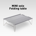 Ultralight outdoor Camping portable mini table Tourist foldable picnic Travel hiking Small Folding table Computer Bed Desk