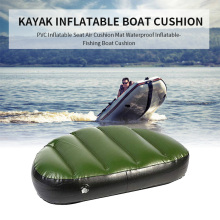 Durable PVC Inflatable Air Cushion Mat Waterproof Fishing Boat Outdoor Inflatable Boat Pillow For Water Skiing Drifting Sport