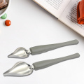 Chef Sauce Plating Art Pencil Dessert Decorating Draw Design Kitchen Stainless Steel Portable Sauce Painting Pencil Spoon