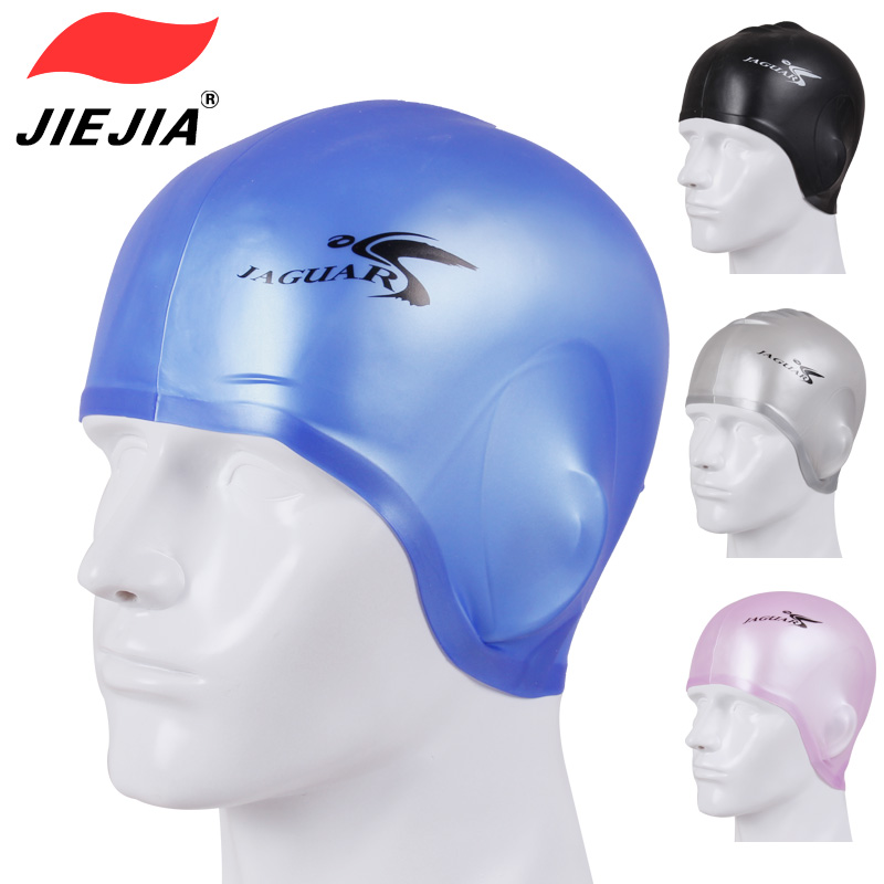 Full silicone swimming cap silicone ear swim cap,universal,swimming cap earmuffs,caps
