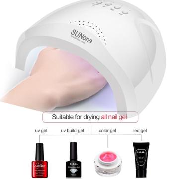 48W/54W Professional Nail Lamp White UV LED Lamp Auto Nail Gel Dryer Lamp USB Interface Intelligent Induction Nail Care Tool