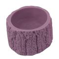 3D Tree Stump Shape Succulent Plant Flower Pot Silicone Mold Gypsum Cement Fleshy Flower Bonsai DIY Ashtray Candle Holder Moulds