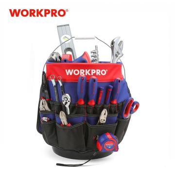 WORKPRO 5 Gallon Bucket Tool Organizer Bucket Boss Tool Bag (Tools Excluded)