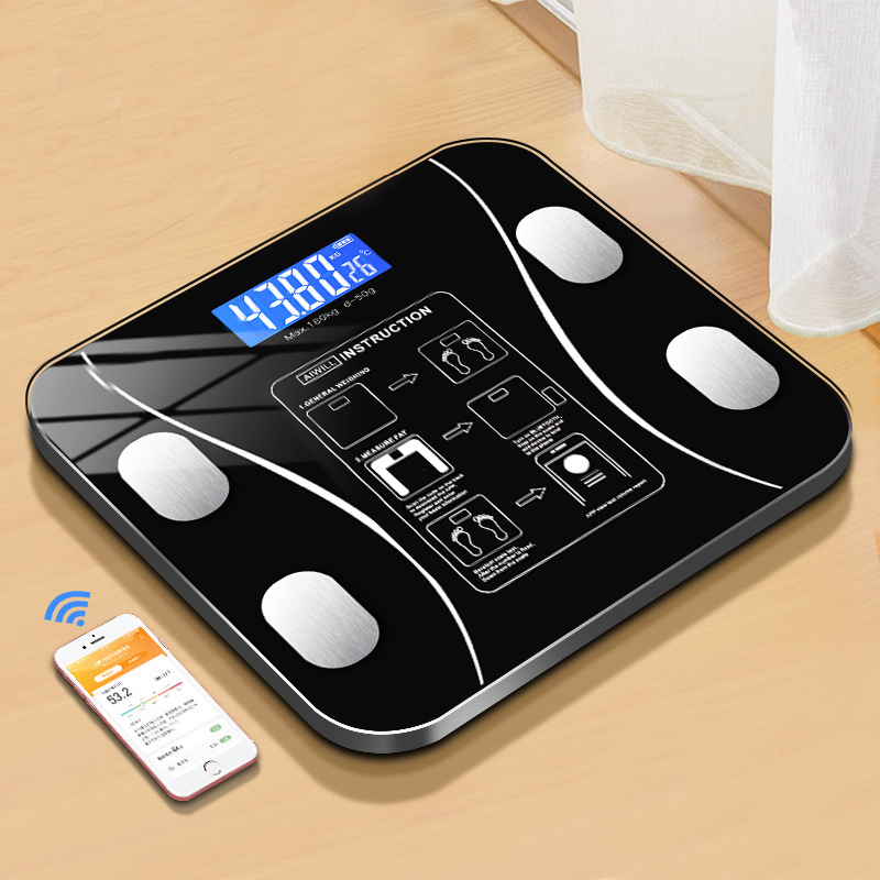 Bathroom Scales smart weighing scale electronic Bluetooth Body Fat Scales Floor scales weight body balance honor With App