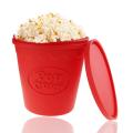 FDA Silicone Popcorn Bowl Home Microwaveable Pop Corn Maker Bowl Microwave Safe Popcorn Bakingwares Bucket