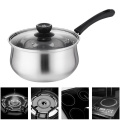 1.5L Stainless Steel Steamer Pot Soup Pot Cooking Multi-purpose Cookware With Steamer Pot Kitchen Non-stick Pan General Use