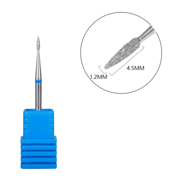 BNG Diamond Nail Drill Milling Cutter Rotary Burr Cuticle Clean Bits Apparatus for Manicure Nail Files Art Tools