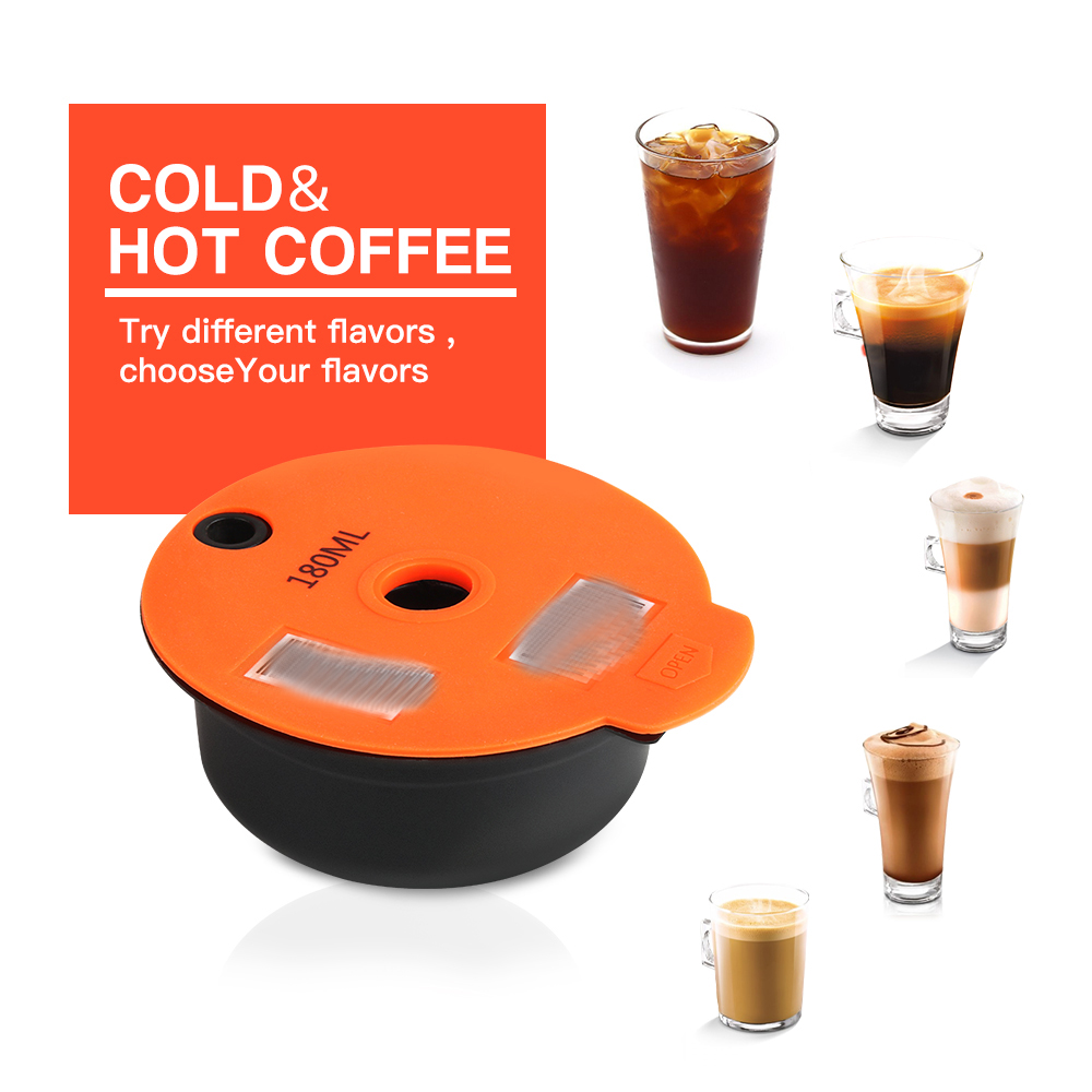 Refillable Coffee Capsule For B-osch Tassim-o Machine Rich Crema Maker