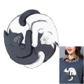 Iron On Transfers Lovely Animal Sticker Printed Cat Thermal Transfer For Clothing Fashion Iron On Hot Transfer Garment Accessory
