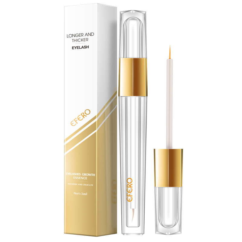 Efero Eyelash Rapid Growth Serum Natural Medicine Treatments Serum Mascara Eyelash Enhancer Lengthening Eyebrow Growth 3ML