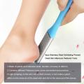 8Pcs/Set Manicure Foot Care File Set Dead Hard Skin Callus Remover Scraper Pedicure Rasp Tools Feet Care Tool Kit Stainless tool