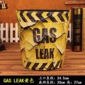 yellow gas leak