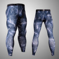 Blue lightning pants