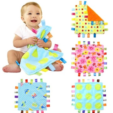 Baby Comforting taggies Blanket Multifunctional baby taggies toys soft toddler Grasping fantoche towel newborn reassure towel