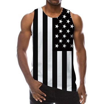 Men's tank top musculation Summer New Style 3D printed bodybuilding Vest Blouse Fashion Comfort tank Top debardeur homme