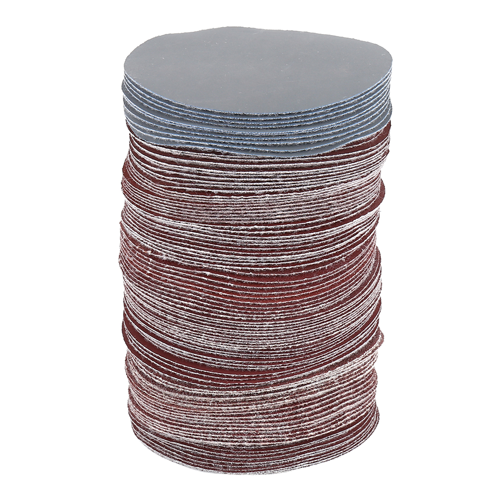 100pcs 3 Inch 75mm Sandpaper 80-3000 Grit Sander Disc Sanding Discs Cutting Disc Backer Set For Polishing Cleaning Abrasive Tool