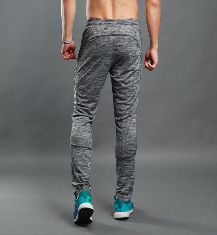 BARBOK Running Pants Stripe Men Professional Sports Leggings Gym Fitness Yoga Pants Zipper Leg Soccer Football Training Pants