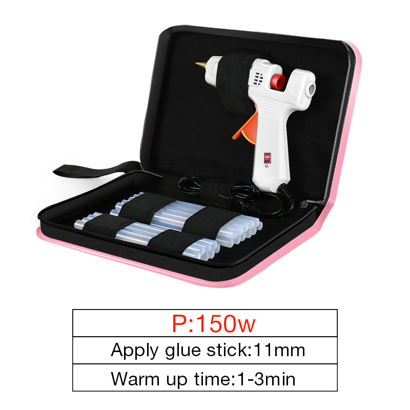 DTBD 60W 100W 150W EU/ Plug Hot Melt Glue Gun 7mm 11mm Glue Stick Industrial Mini Guns Thermo Gluegun Heat Temperature Tool