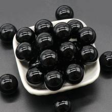 20MM Black Obsidian Chakra Balls for Stress Relief Meditation Balancing Home Decoration Bulks Crystal Spheres Polished