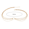 Women Belly Body Chains Bohemian Multilayers Gold Color Waist Chain Body Jewelry