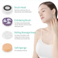 4 In 1 Electric Facial Cleansing Brush Massage Pore Face Cleaning Device Skin Exfoliator Roller Face Brush Washing Machine