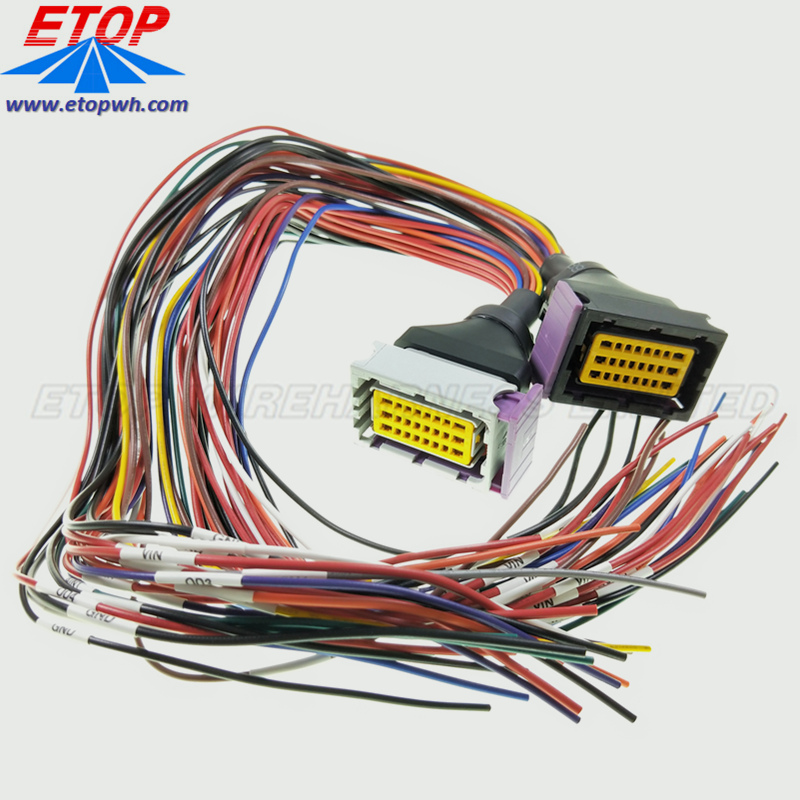ECU waterproof cable harness