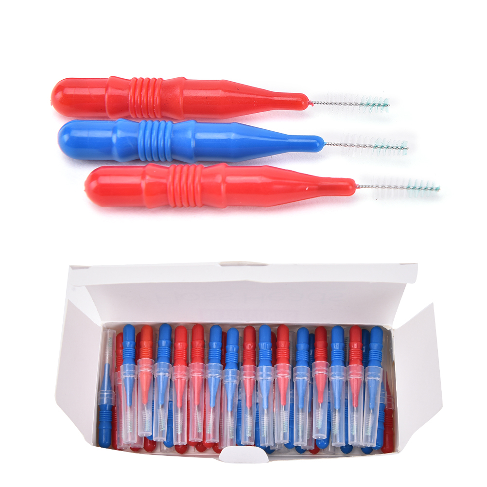 Oral Care Tooth Floss Oral Hygiene Dental Floss Soft Plastic Interdental Brush Toothpick Healthy Teeth Cleaning 10/150/100/50/pc