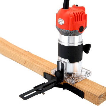 Woodworking trimming machine, flip-chip wood milling, carving hole gong machine + accessories