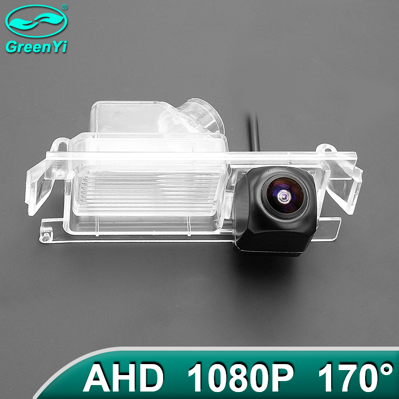GreenYi 170 Degree 1920x1080P HD AHD Vehicle Rear View Camera For Kia K2 Rio 3 Ceed Hyundai Accent Solaris Verna I30 Car