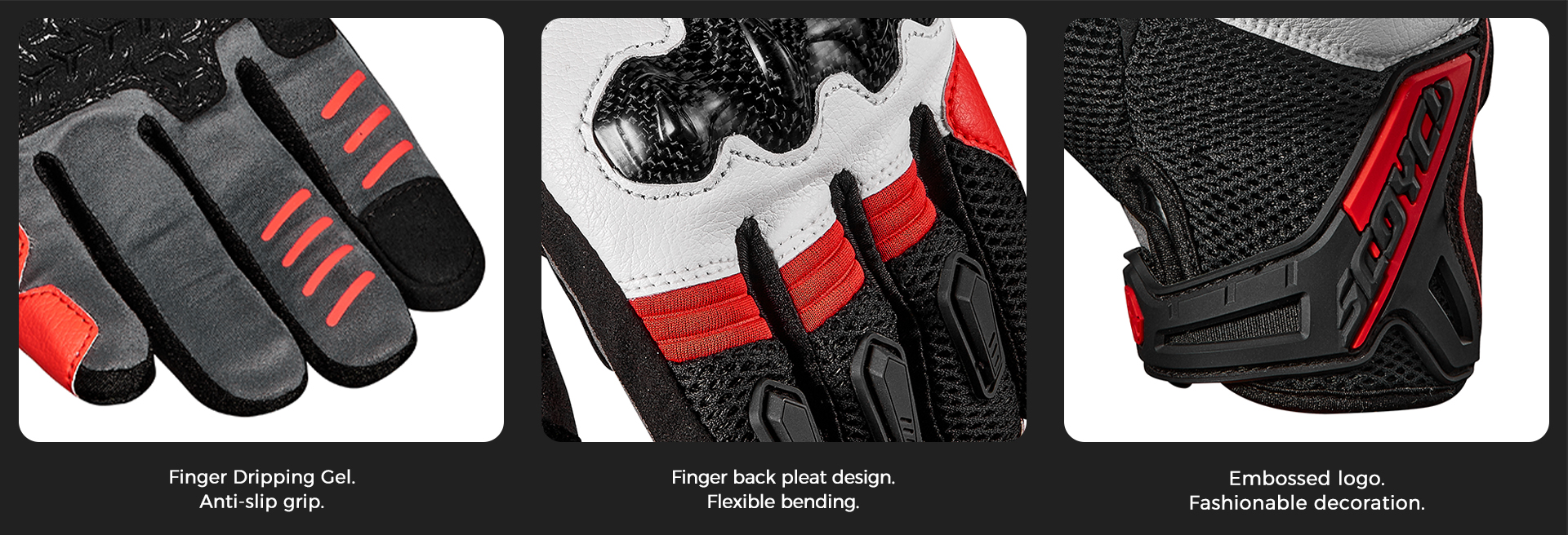 touchscreen moto gloves