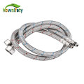 Hownifety G1/2 G3/8 G9/16 Plumbing Hoses Stainless Steel Flexible Plumbing Pipes 40cm Cold and Hot mixer Water Pipe Hoses