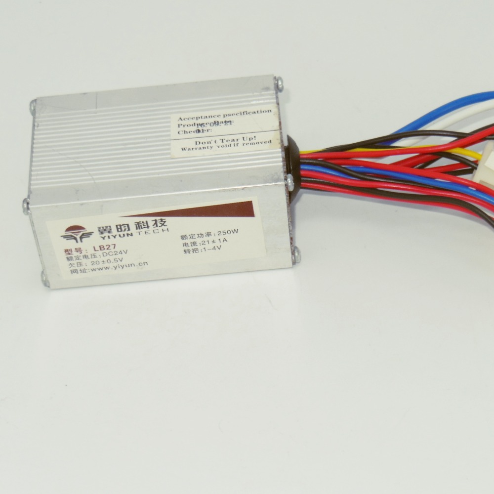 High Quality 24V 250W Brush DC motor controller E-bike/Toy Scooter Controller