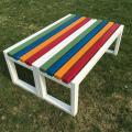 Park Chair Outdoor Bench Leisure Garden Chair Anticorrosive Row Bar Bench Bathroom Bench Solid Wood Waiting Chair