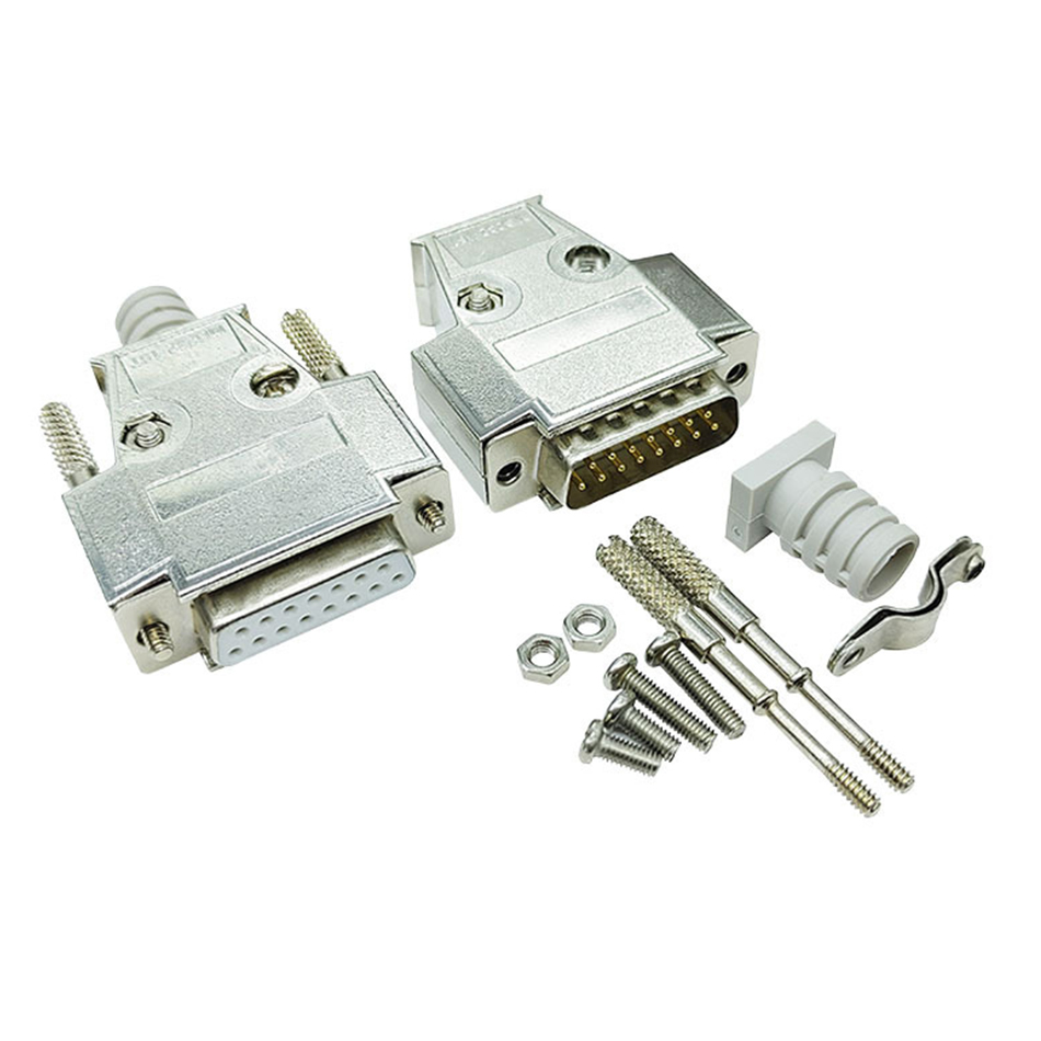 15 pin d-sub metal hood 6 