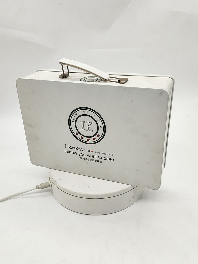 White Metal Storage Boxes