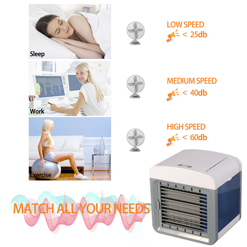 Humidifer Purifier Air Conditioner Mini Home Room Portable Convenient Air Cooling Air Conditioning Usb Desktop Air Cooler Fan