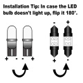 13X Super Xenon White LED Bulbs Interior Package Kit For 2009-2016 Toyota Venza Map Door Dome Trunk License Plate Lights