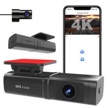 4K+1080P Front and Rear Dual-lens Lipstick Style Dashcam