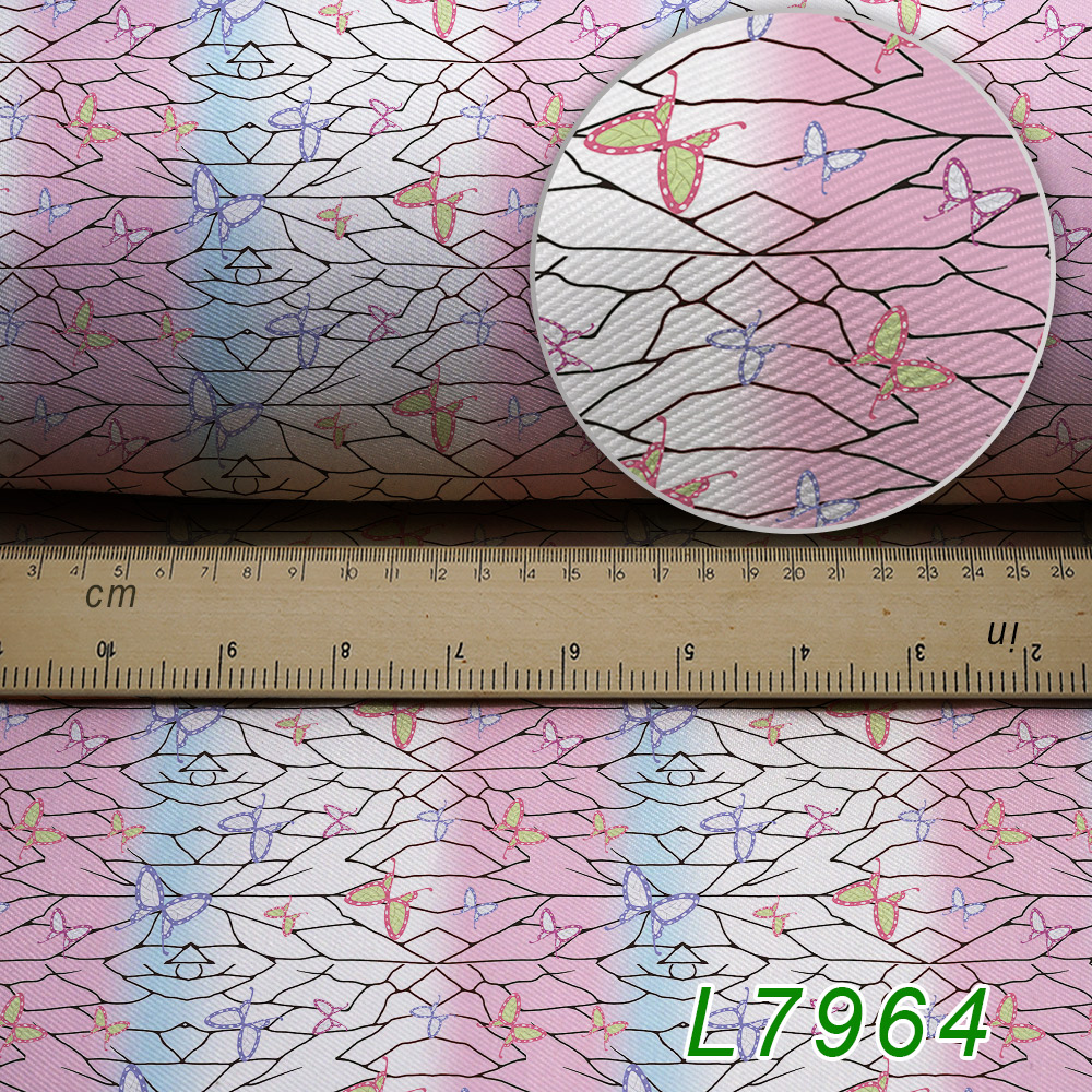 DIY Printed Polyester Cotton Fabric Tissue Kids Home Textile For Sewing L7966
