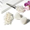 1pc Pearl Hair Clips With Snap Button For Women Girls Sweet Hair Ornament Hairpin Barrette Jewelry Hair Clip Hair Accessories
