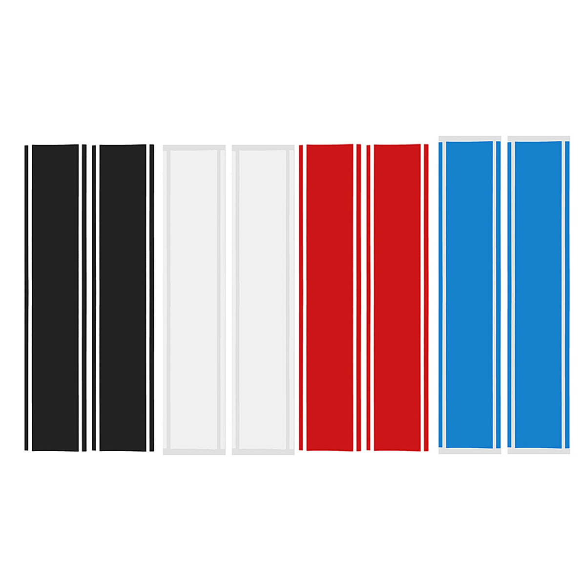 Pair Hood Racing Rally Stripes Auto Graphic decal Vinyl car truck universal