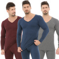 New Thermal Underwear Men Women Autumn Winter Long Johns Thermal Underwear Set V-Neck Seamless Underwear Plus Size