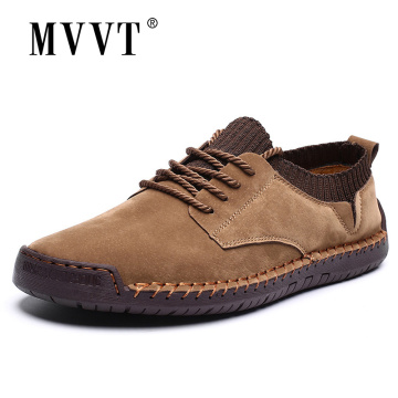 Fashion Casual Sneakers Men Shoes Breathable Suede Leather Shoes Men Loafers Comfort Men Shoes Outdoor Driving Shoes Zapatos